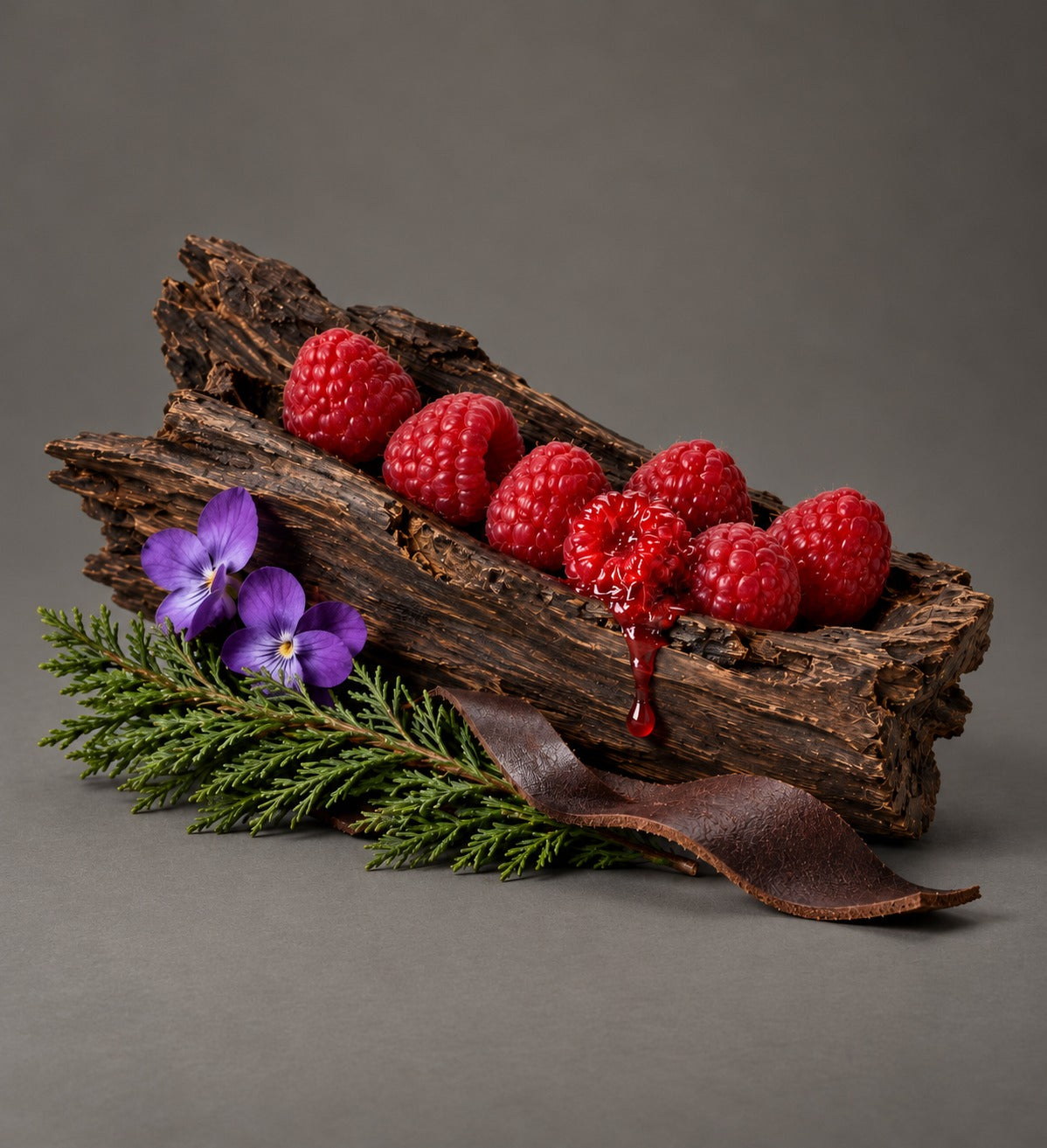 Sapphire notes: oud, raspberry and leather