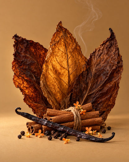 Tabac Chaleur notes: tobacco, cinnamon and vanilla