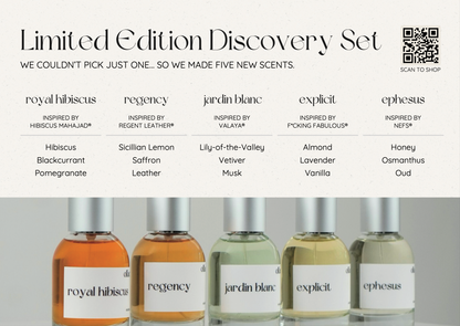 Limited Edition Discovery Set: Five New Fragrances